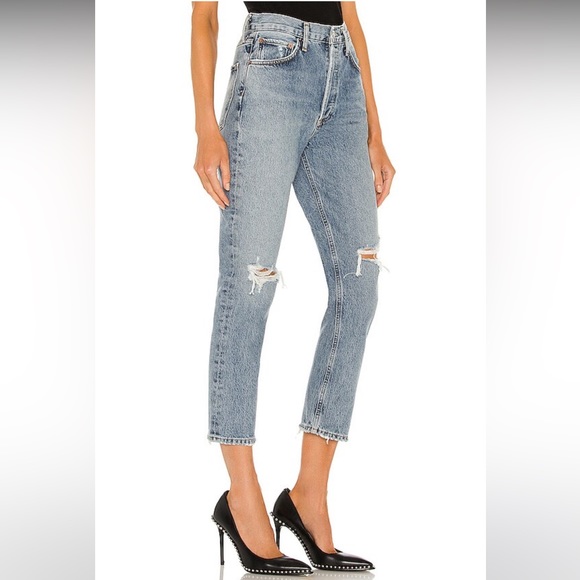 NWT Riley High Rise Straight Crop 26 - Picture 1 of 16